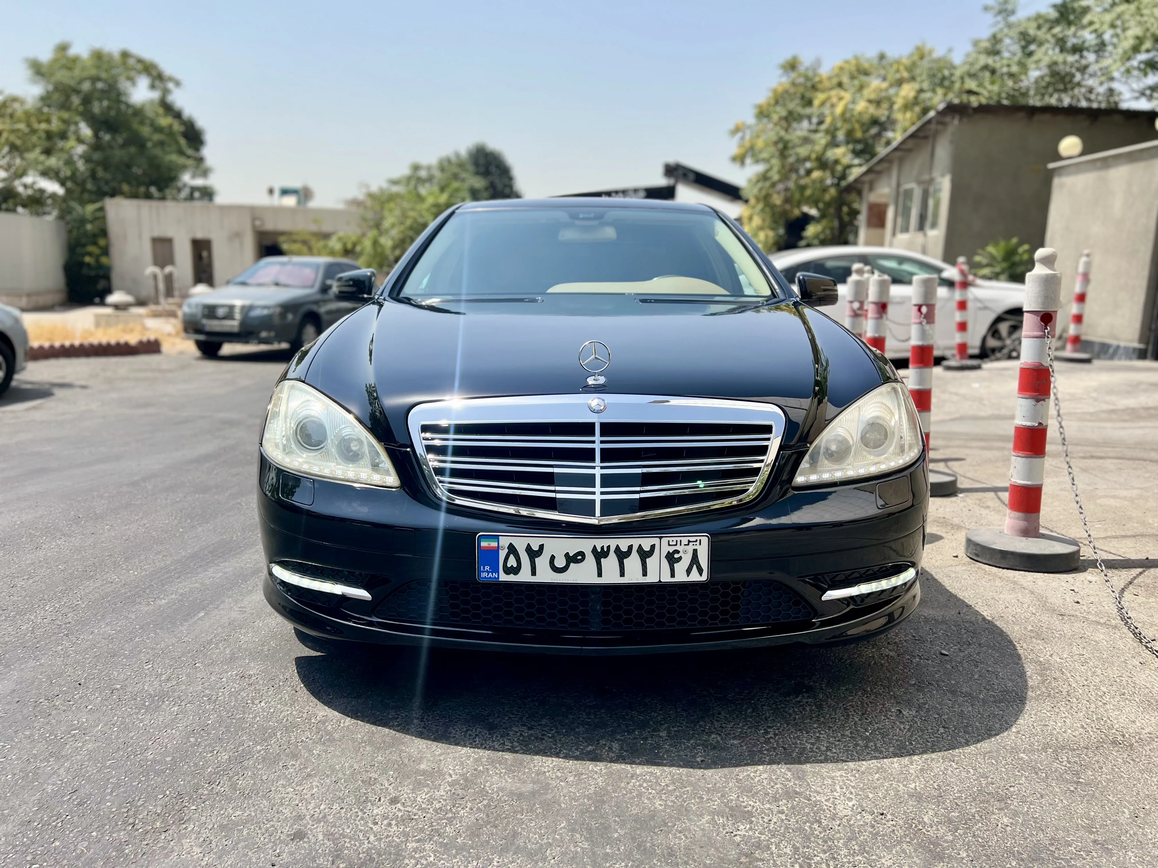 بنز S550  مدل 2007فیس 2012